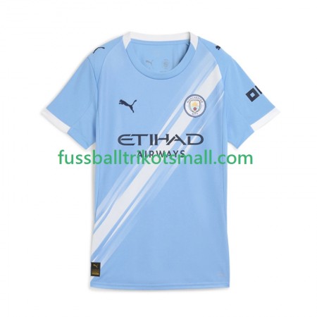 Fußballtrikots Manchester City Frauens 2025-2026 Kurzarm Heimtrikotsatz kaufen